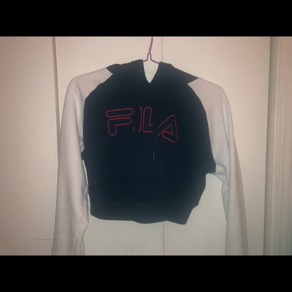 Fila cropped hoodie - Picture 3 of 4